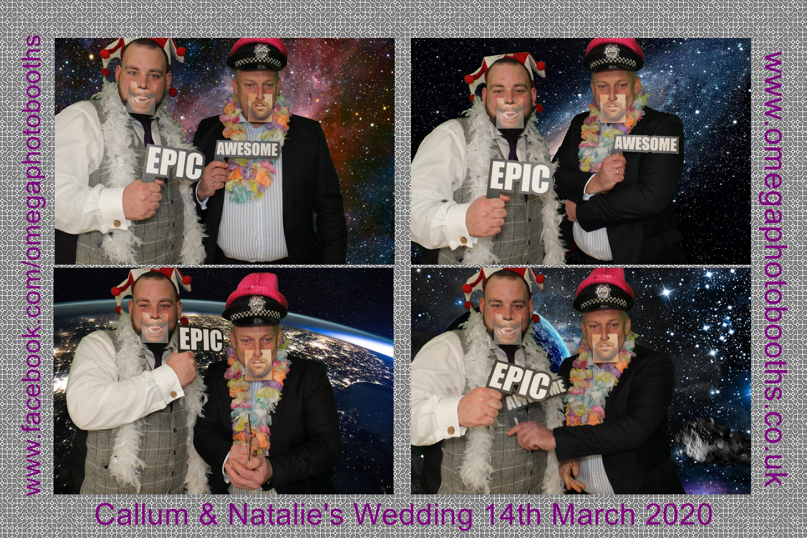 Callum and Natalie's Wedding | View more photos from the event at gallery.omegaphotobooths.co.uk/u/Omega-Photobooths/Callum-and-Natalies-Wedding